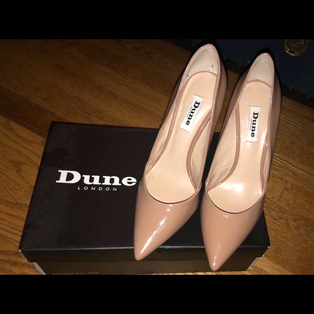Dune London Nude heels
